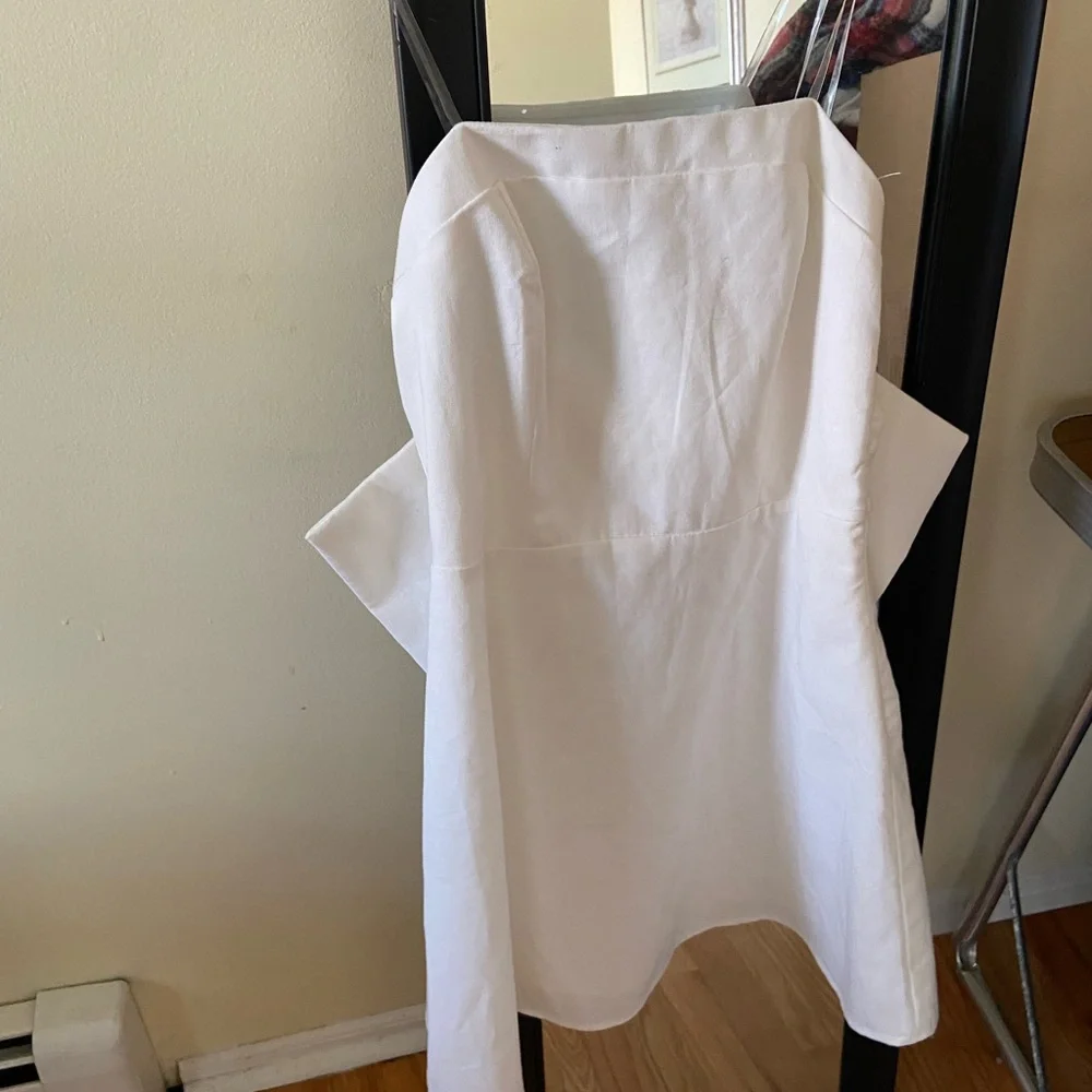 Altar'd State White Bow Dress - Picture 2 of 5